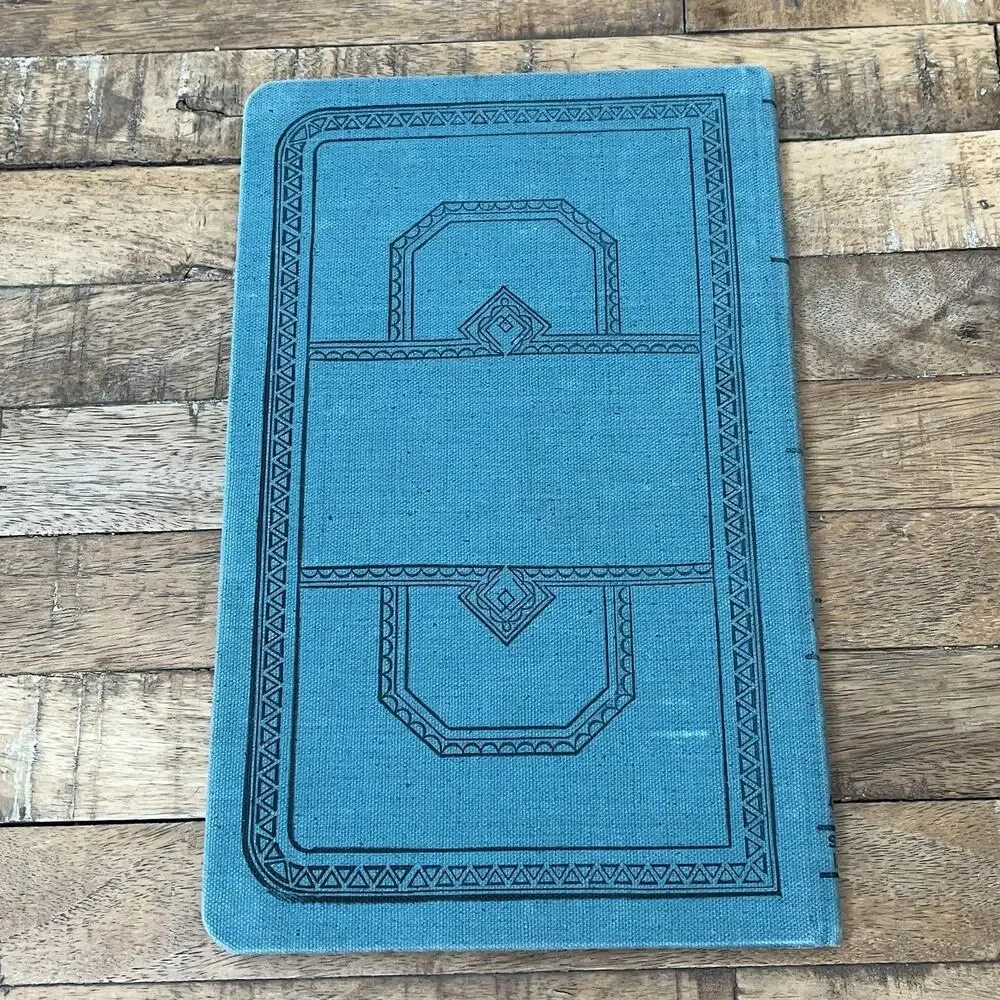 Vintage Vernon Single Entry Ledger Book #476 SEL 150 Cyan Color